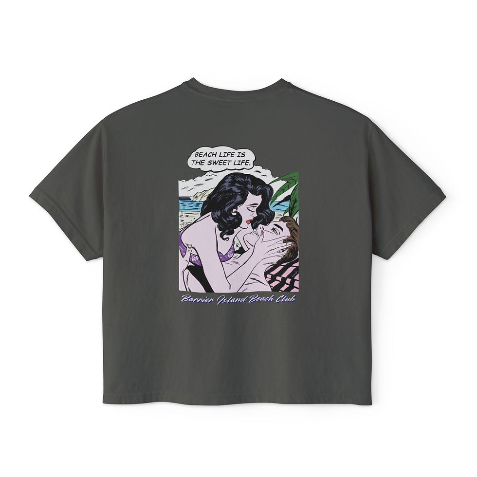 Thumbnail: THE LOT (W) Originals  - BEACH LIFE IS THE SWEET LIFE - Comfort Colors T - Shirt