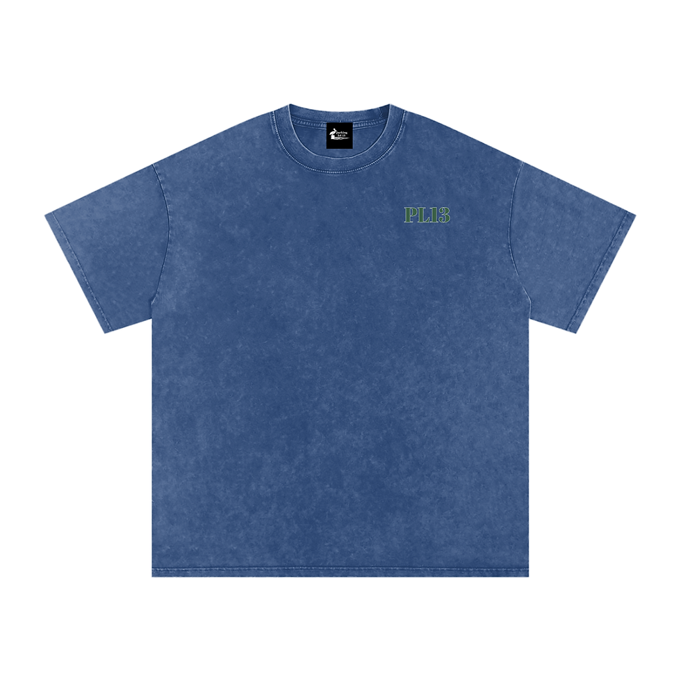 Thumbnail: The Lot - Unavailable.. - Snow Washed Oversized Cotton T-Shirt