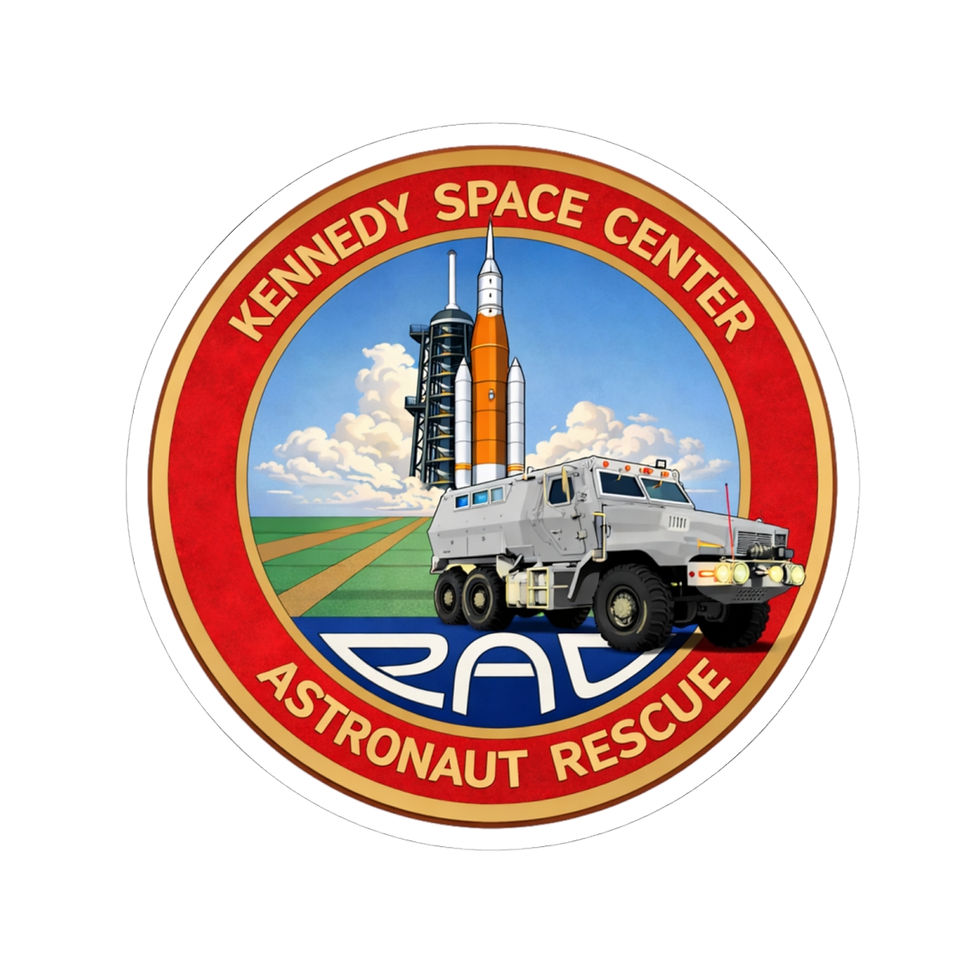 Thumbnail: Fire - Pad Rescue Kiss-Cut Sticker - Artemis FD Support
