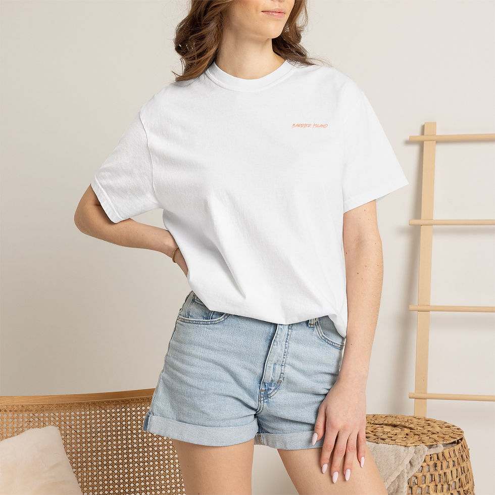 Thumbnail: The Lot - Barrier Island Beach Club - LyDi- Enjoy Yourself Back Graphic - CC Tee