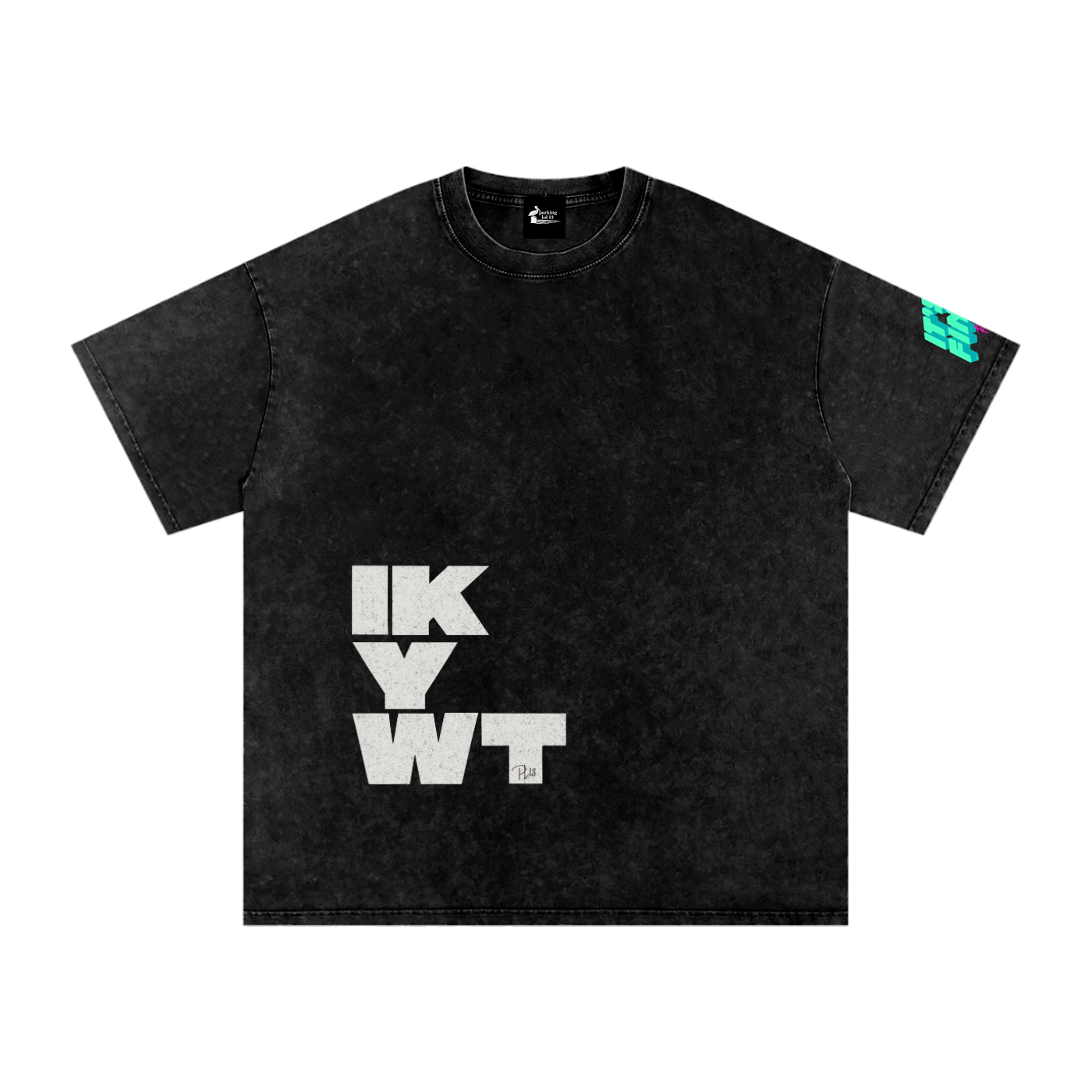 THE LOT Originals - IKYWT Chill - Snow Washed Oversized Cotton T-Shirt