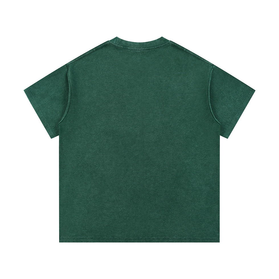 Thumbnail: The Lot - PL13 OG LOGO - Mineral Wash Waffle Knit T-Shirt