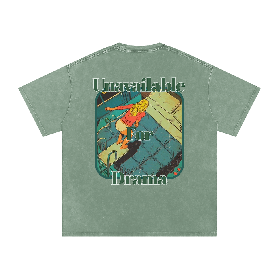 Thumbnail: The Lot - Unavailable.. - Snow Washed Oversized Cotton T-Shirt