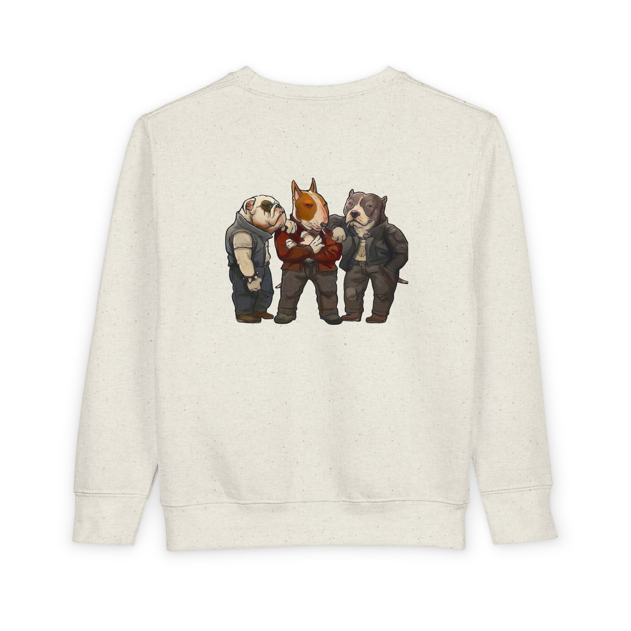 The Lot - It is all fun & games - Toddler Sweatshirt — Crewneck (Back Graphic)