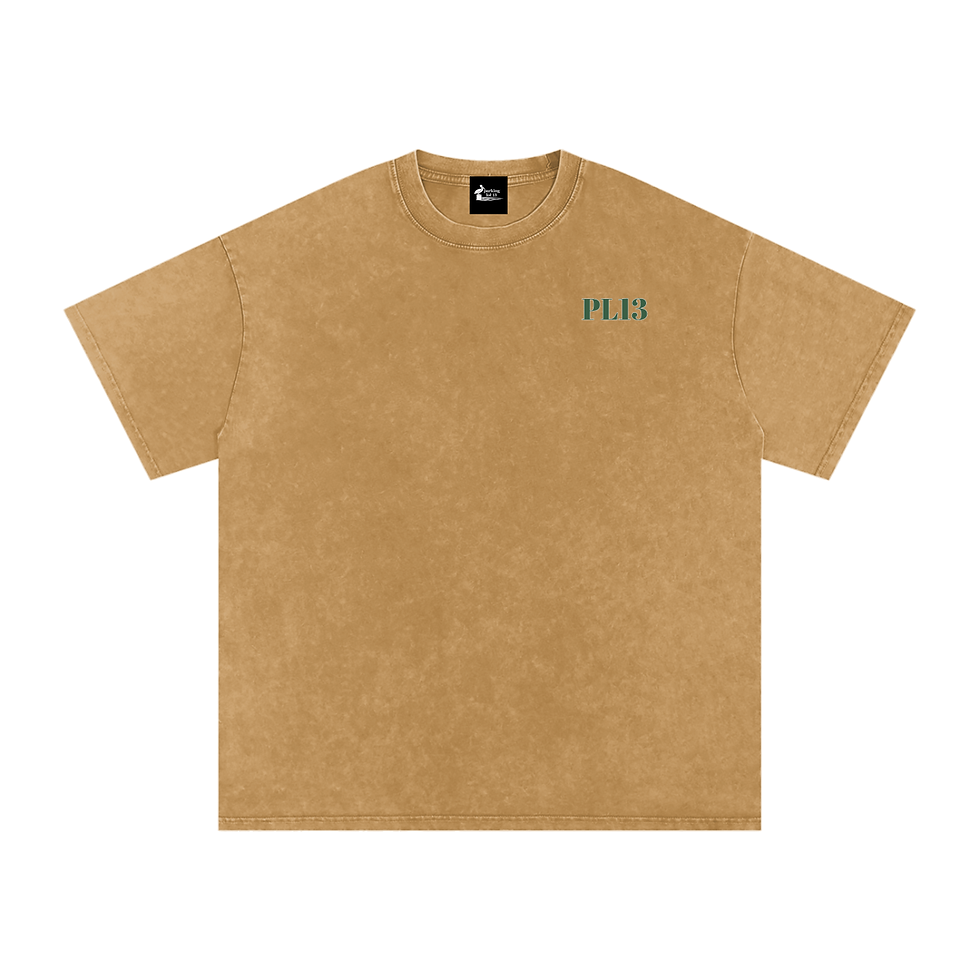 Thumbnail: The Lot - Unavailable.. - Snow Washed Oversized Cotton T-Shirt