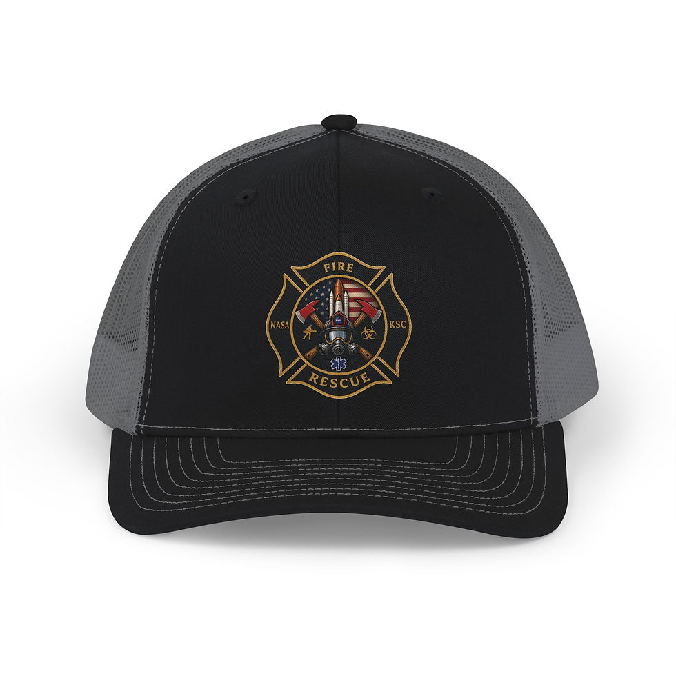 Thumbnail: Fire - Hat Trucker KSCFR  Embroidered Trucker Cap