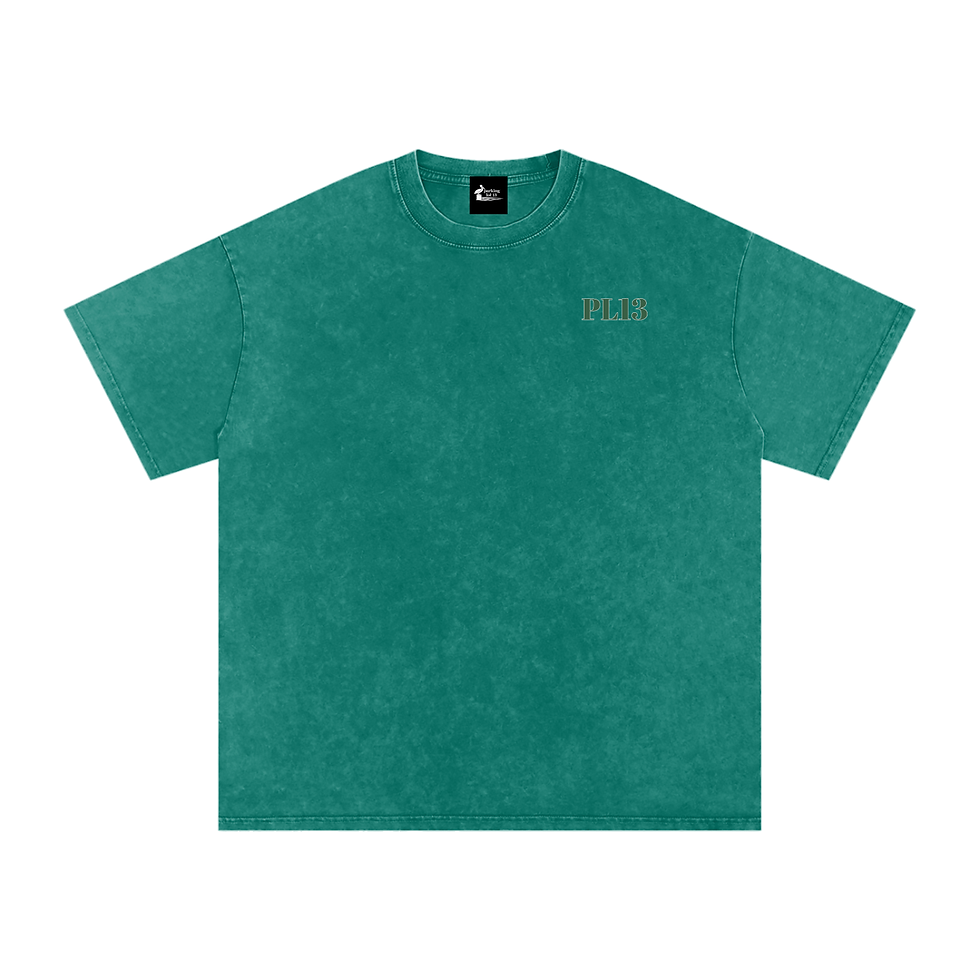 Thumbnail: The Lot - Unavailable.. - Snow Washed Oversized Cotton T-Shirt