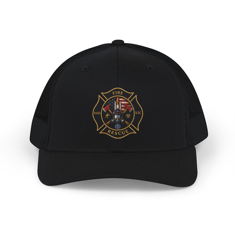 Thumbnail: Fire - Hat Trucker KSCFR  Embroidered Trucker Cap