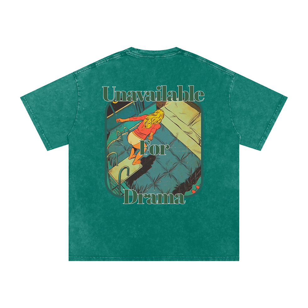 Thumbnail: The Lot - Unavailable.. - Snow Washed Oversized Cotton T-Shirt