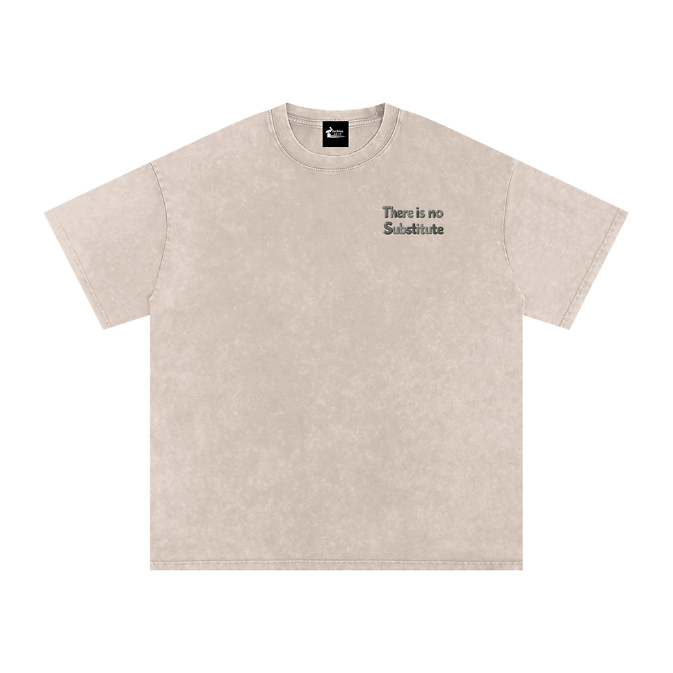 Thumbnail: MOTORS - DRIVE WITH PURPOSE -(TINS)- Snow Washed Oversized Cotton T-Shirt