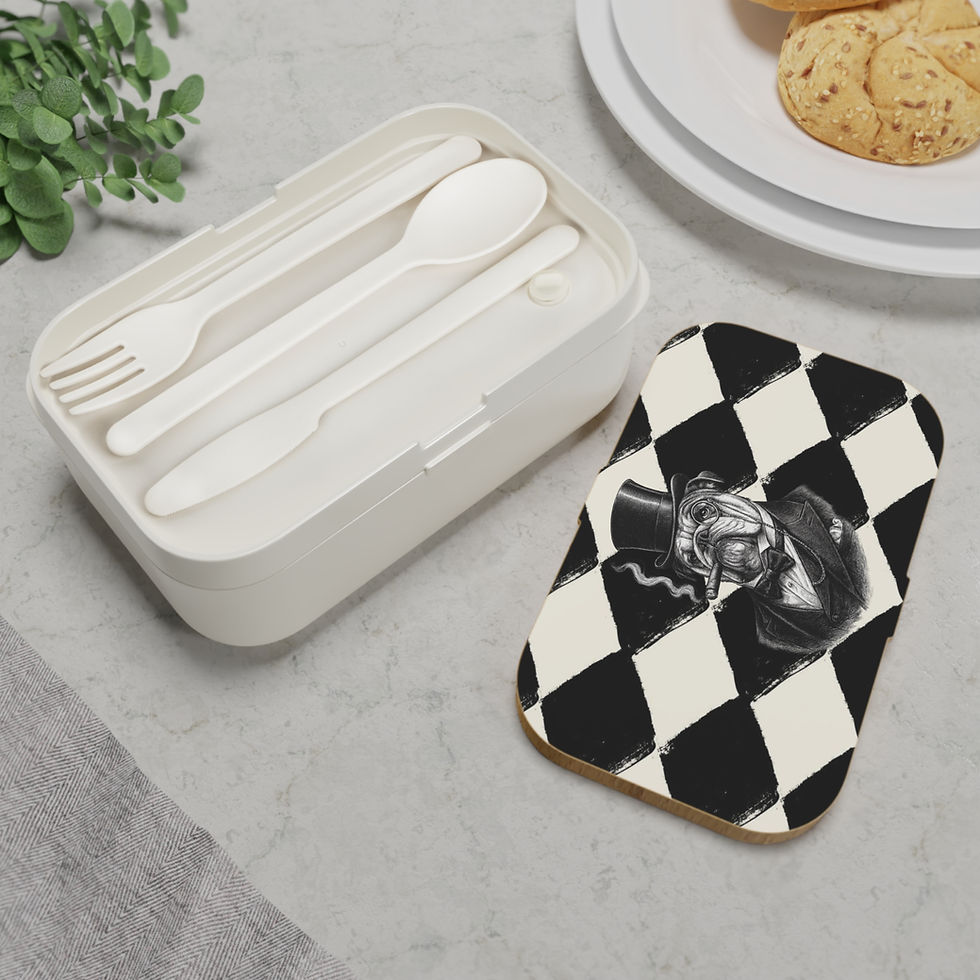 Thumbnail: The Lot - Bulldog Fancy Bento Lunch Box
