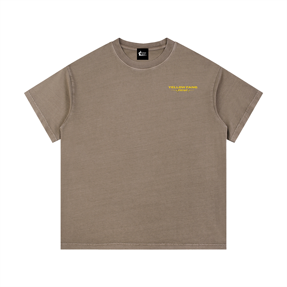 Thumbnail: Canine Circuit - YFR Porschá - Bulldog Racers - Vintage Wash Cotton T-Shirt