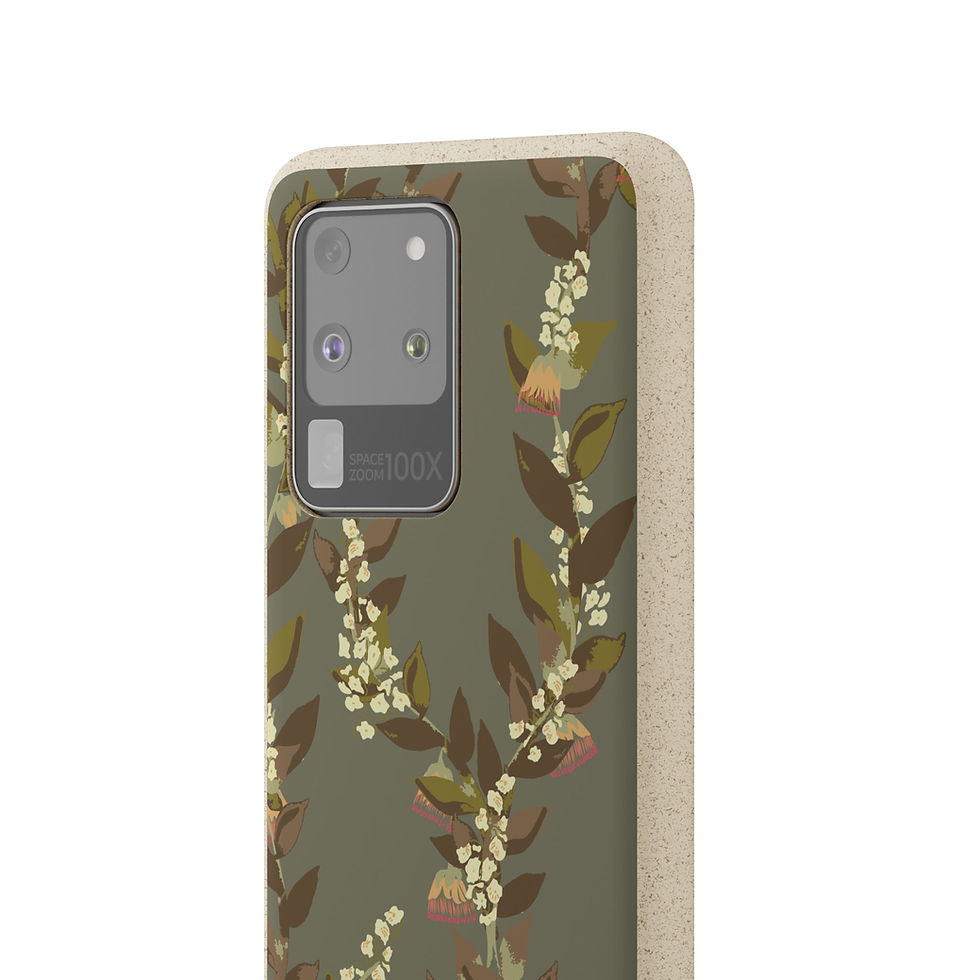 Thumbnail: Eco-Friendly Botany Balance Green Floral Phone Cases,  Biodegradable, Eco Chic