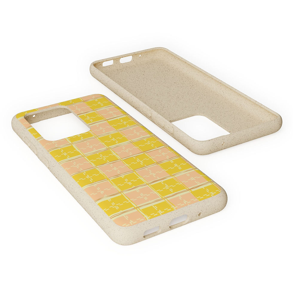 Thumbnail: Eco-Friendly Cross step Phone Case,  Biodegradable Cases for Sustainable Living