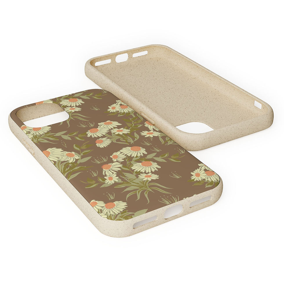 Thumbnail: Eco-Friendly  Summer Dayz - Earth Floral Phone Cases, Biodegradable Cases
