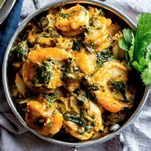 Prawn Saag
