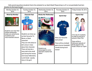 Spirit Week @ Heritage!