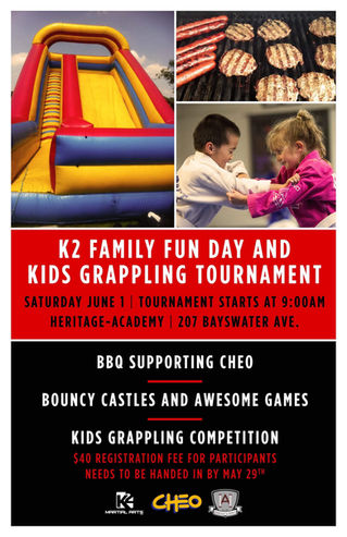 5th Annual Jiu Jitsu Tournament (June 1st, 2019)