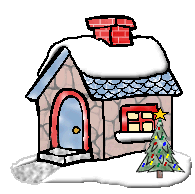 Snowy House - Webweaver ClipArt.gif