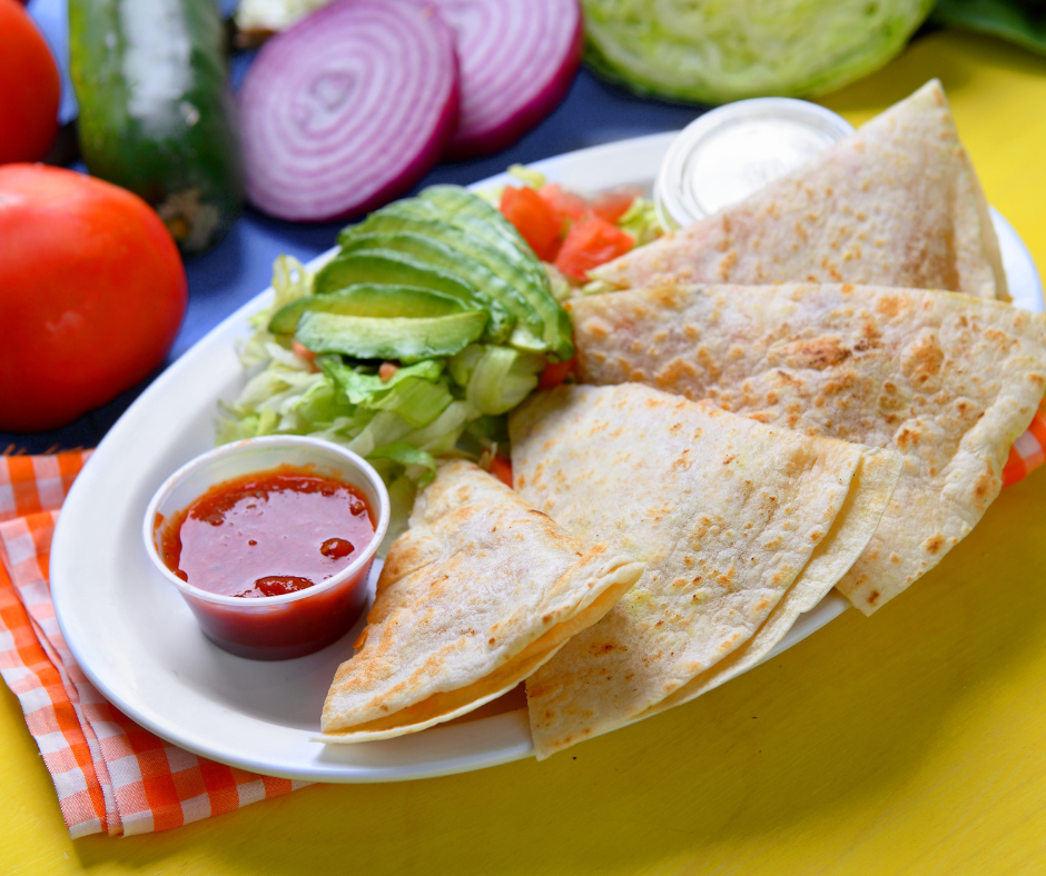 Arranged Food and Objects
