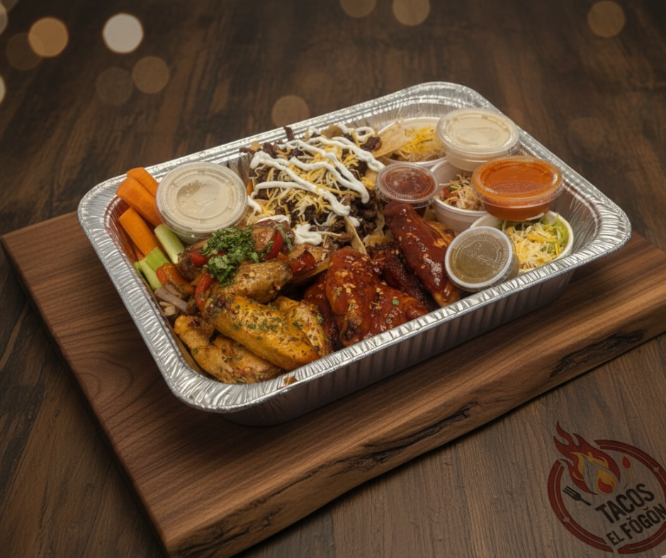 Arranged Food and Objects