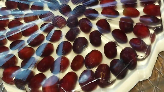 Gelatina de Frutas con Queso Filadelfia