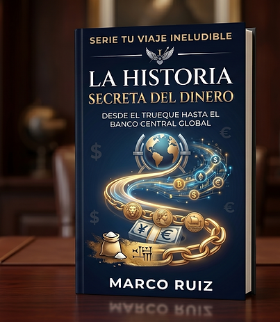 La Historia Secreta del Dinero_Portada_Tu Viale Ineludible_Marco Ruiz
