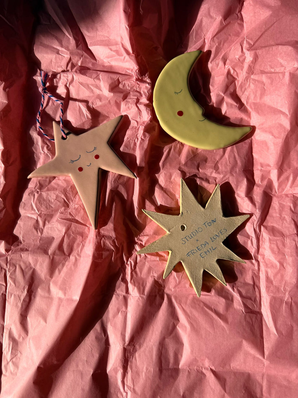 Miniaturbild: Sonne Mond & Sterne - Wanddeko Set