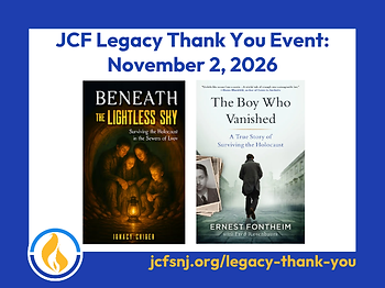 JCF Legacy Thank You Event: November 2, 2026