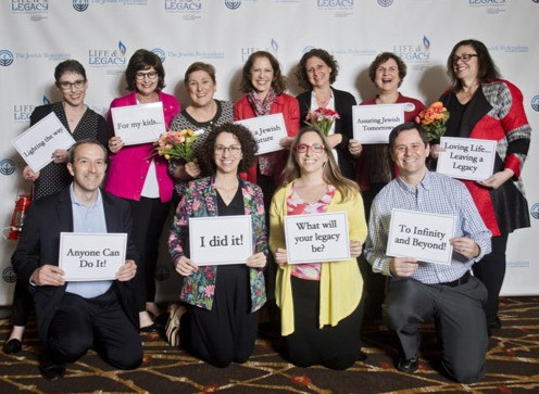 Legacy giving leaders at a Harold Grinspoon Foundation event