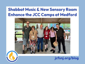 Shabbat Music & New Sensory Room Enhance the JCC Camps at Medford