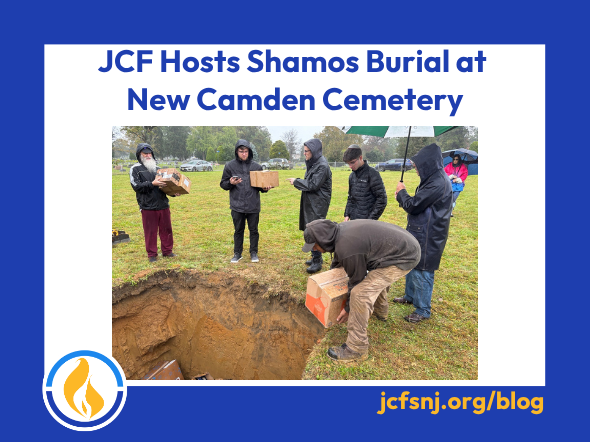 JCF Hosts Shamos Burial at New Camden Cemetery