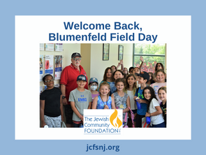 Welcome Back, Blumenfeld Field Day