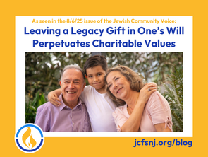 Leaving a Legacy Gift in One’s Will Perpetuates Charitable Values