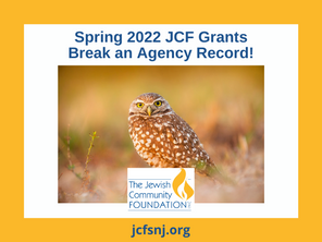 Spring 2022 JCF Grants Break an Agency Record!