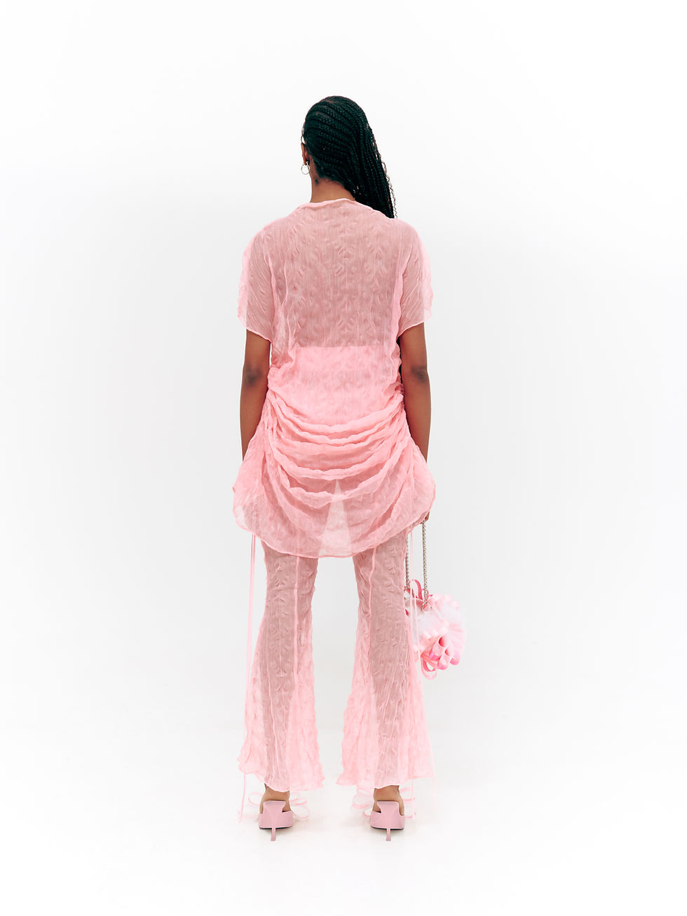 Miniature : Sheer pants - Pink