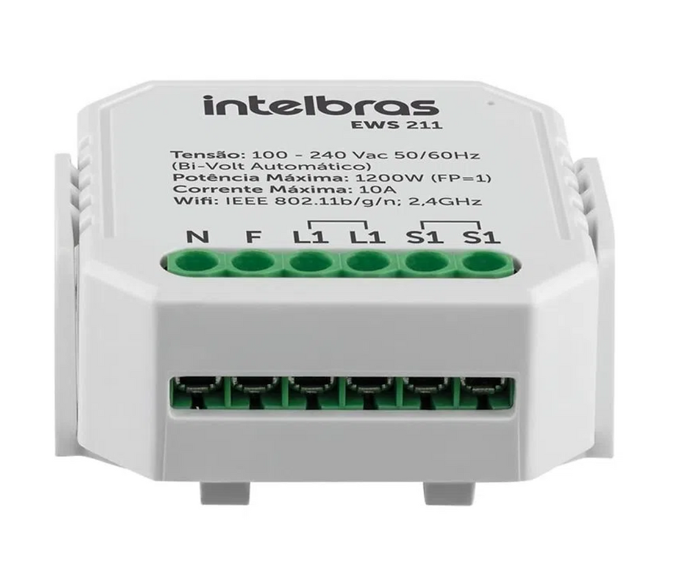 Miniatura: Módulo interruptor/tomada inteligente - Intelbrás EWS 211
