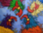 chickens like colour too