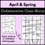 Thumbnail: Spring April Collaborative Class Mural Poster Decor Display Flower Gardens