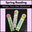 Thumbnail: Spring April Design Your Own Bookmark for Reading and Tracking