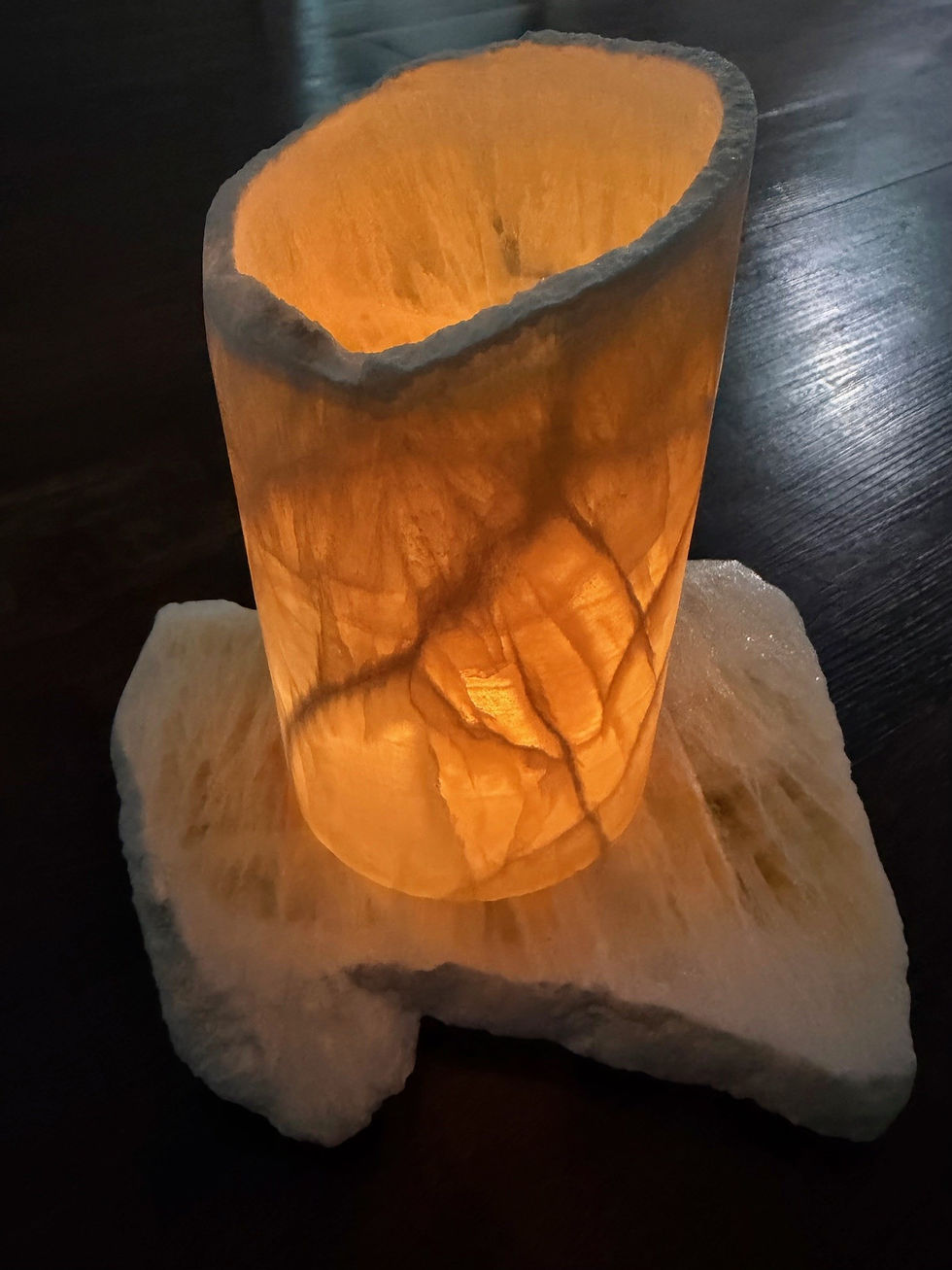 Thumbnail: Honeycomb Calcite Wine Chiller Set