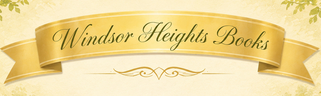 Windsor Heights Homepage trademark ribbon, golden ribbon with Windsor Heights writing as a title