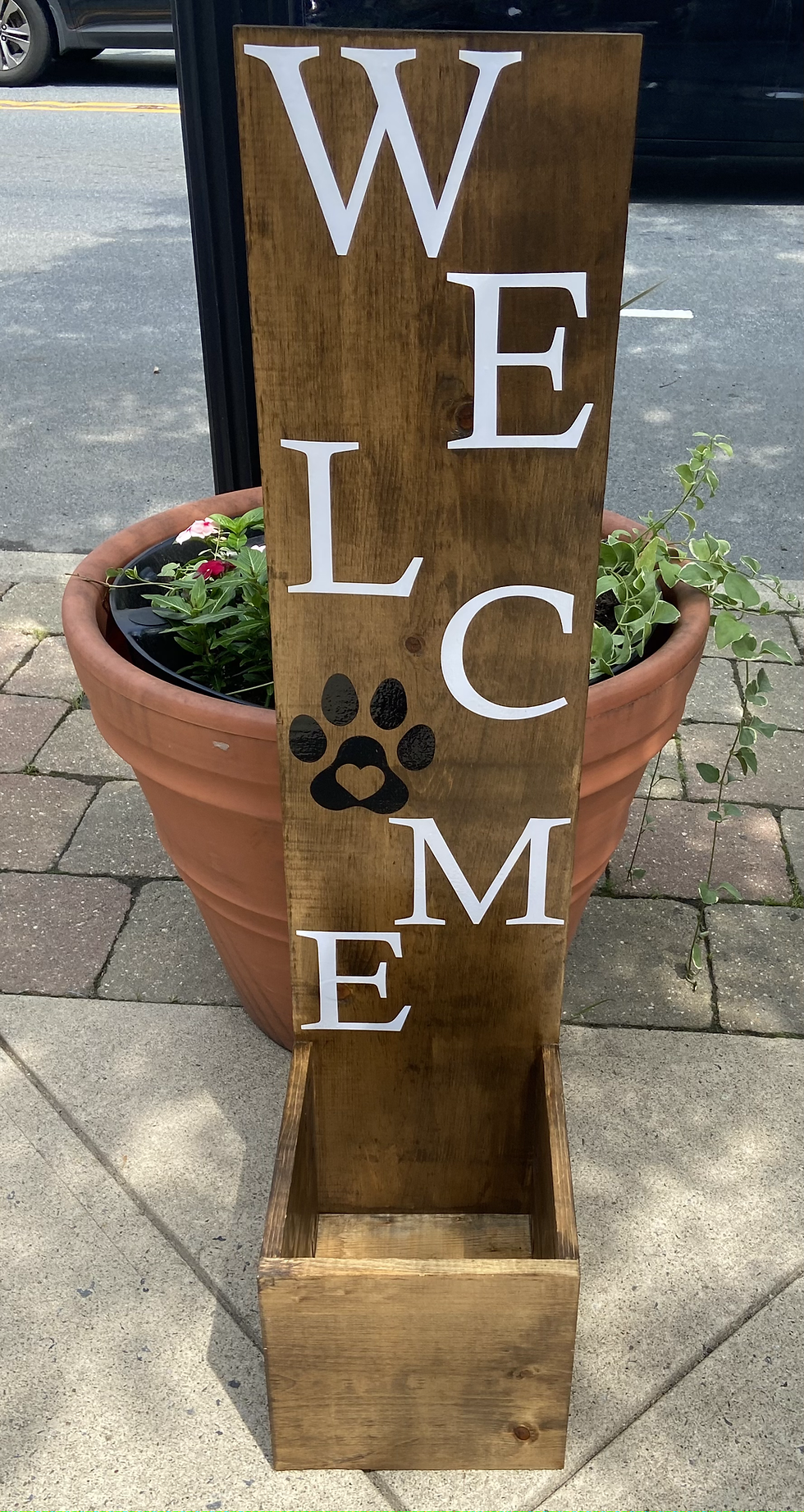 Thumbnail: WELCOME PLANTER DECK BOX