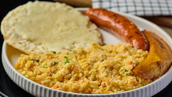 Arepa con Queso & Huevo