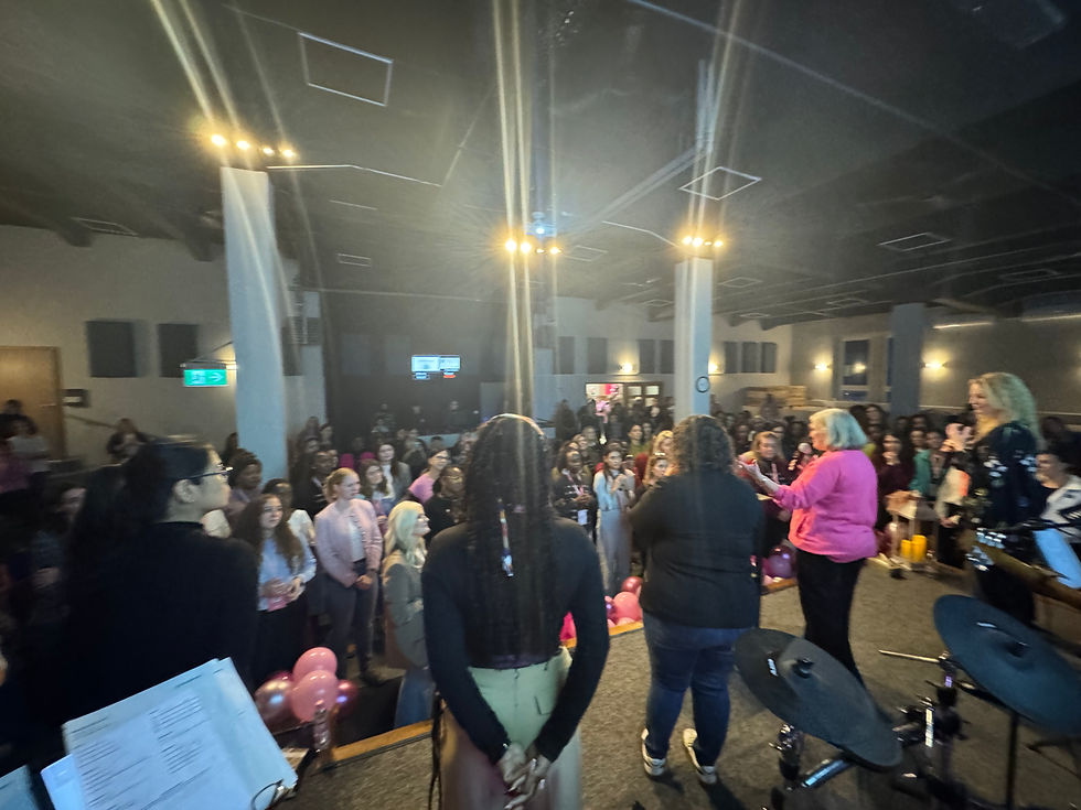 Almost 200 women there at the altar