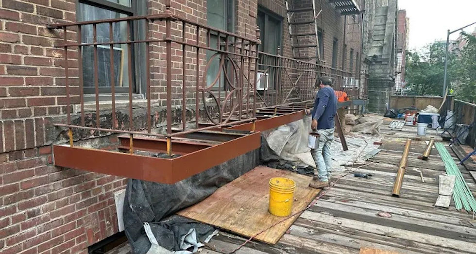 Rusted Fire Escapes
