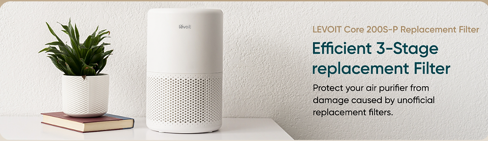 Modern air purifiers for bedrooms and homes including HEPA air cleaners for allergies, dust, smoke, pollen and pet dander