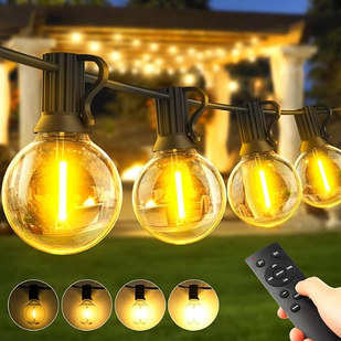 String garden lights