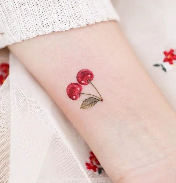 Cherry tattoo meaningful