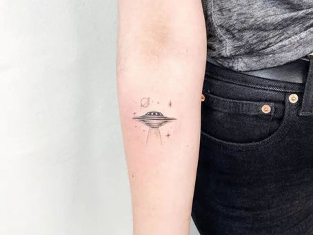 UFO tattoo